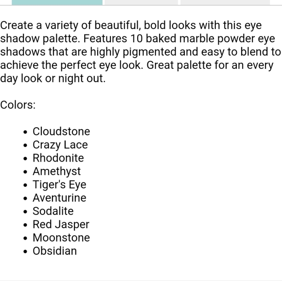 Pure Cosmetics Winter Wanderlust Baked Marble Eyeshadow Palette - Picture 3 of 9